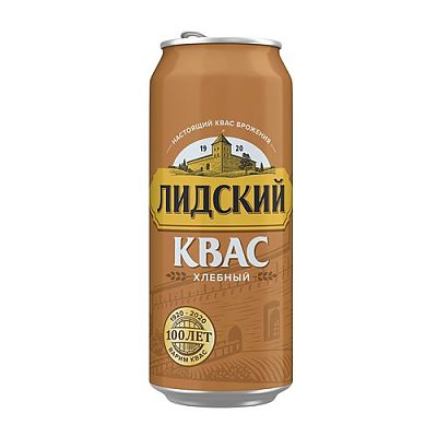 Заказать Квас Лидский Хлебный 0.5л, Paprika