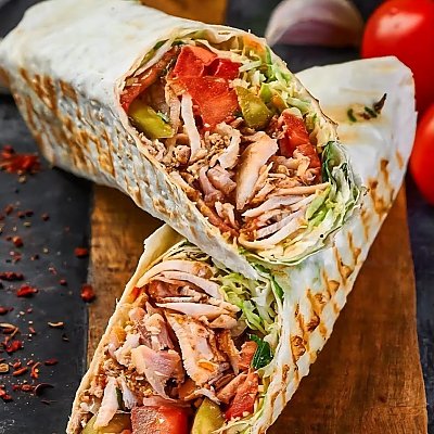 Заказать Шаверма с курицей на углях, EATMAN FoodTrack