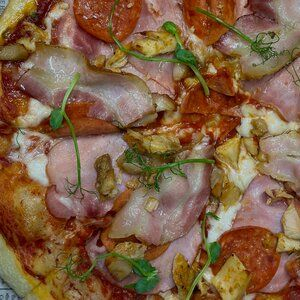 Пицца Мясная, ТоДаСё (на 1-ом Севастопольском переулке)