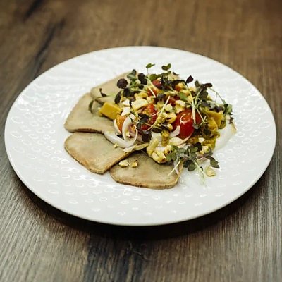 Заказать Салат с языком и белыми грибами, AURA