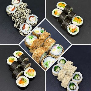 Обеденные роллы, Суши-Сан