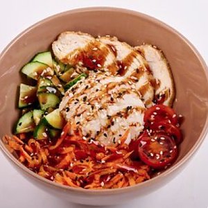 Поке с курочкой терияки, Столовая Гранд бистро