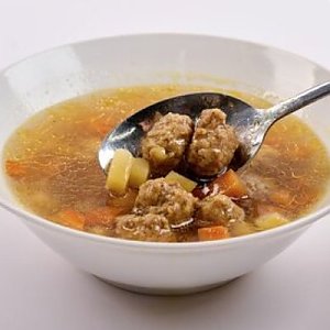 Суп с фрикадельками, Столовая Гранд бистро