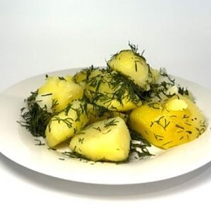 Картофель отварной с укропом, Столовая Гранд бистро