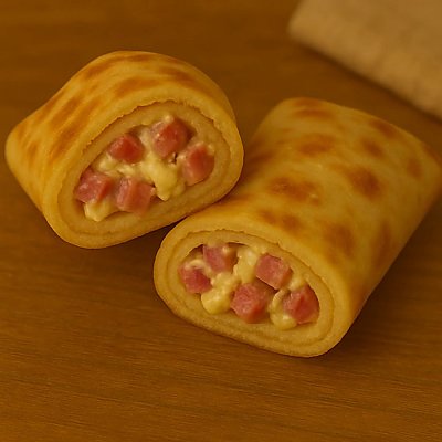 Заказать Блинчики с салями, сыром и майонезом, Пельмени с характером