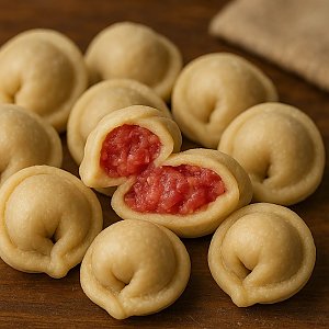 Пельмени ручной лепки (1000г), Пельмени с характером