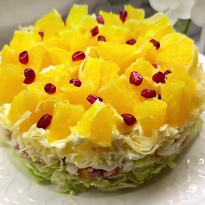 Заказать Салат Апельсинка, Фуршеринг (Пельмени с характером)