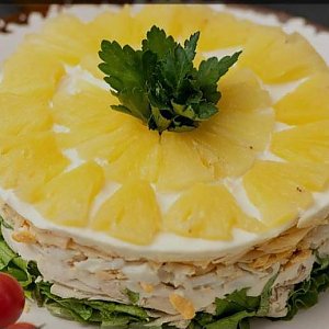 Салат Слезы женщины, Фуршеринг (Пельмени с характером)