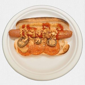 Хот-дог Халапперони, Изи Пицца