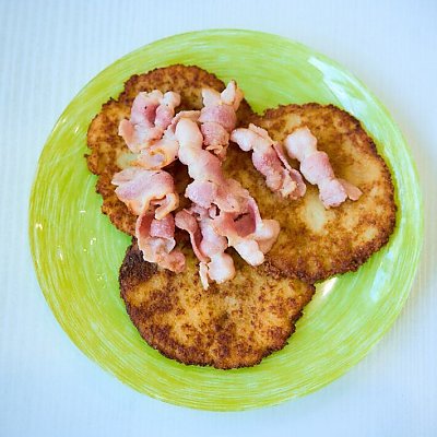 Заказать Драники с беконом, Изи Пицца