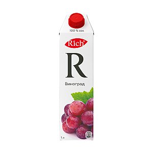 Rich Виноградный сок 1л, ART KEBAB (на Рафиева)