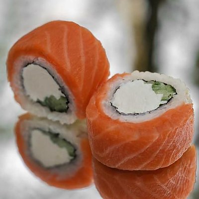 Заказать Ролл Филадельфия с огурцом, Мэджик Суши