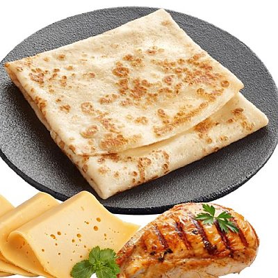 Заказать Блин с куриным филе и сыром, Зебра (на Привокзальной)