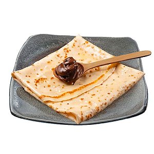 Блин с шоколадно-ореховой пастой, Зебра (на Привокзальной)