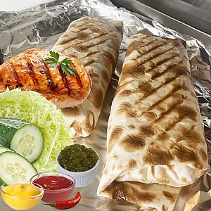 Шаурма Курочка пикантная Большая, Зебра (на Привокзальной)