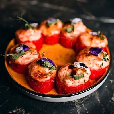 Заказать Запечённый ролл с креветкой и форелью, Амазонка - Минск