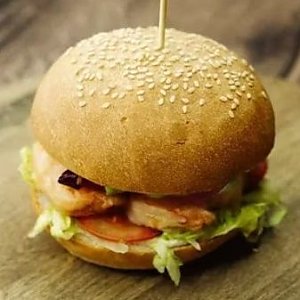 Бургер с хрустящей креветкой, Амазонка - Минск