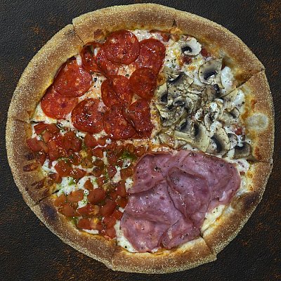 Заказать Пицца Четыре сезона, Три Кота