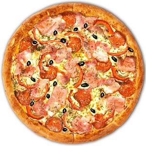 Пицца Супер Мясная 32см, Первое Семейное Кафе