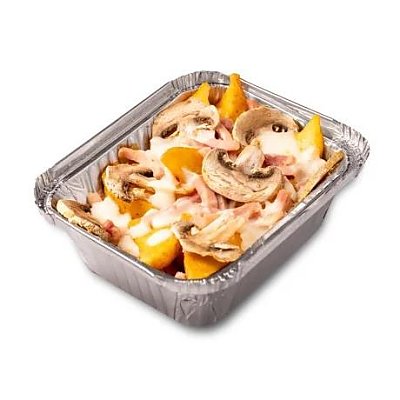 Заказать Картофель с ветчиной и грибами, Ежик