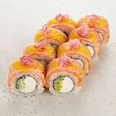 Заказать Ролл Опаленная Филадельфия, Ежик