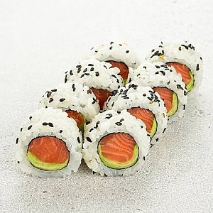 Ролл Лосось с огурцом, Ежик