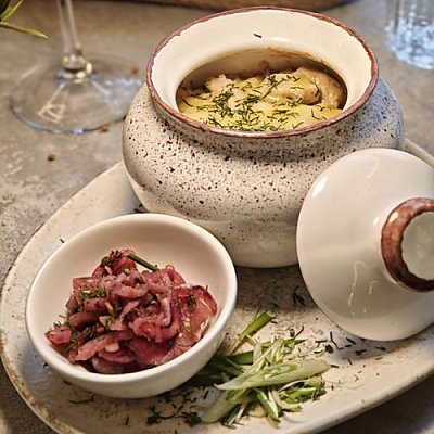 Заказать Горшочек с овощами, Горький Гастробар