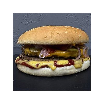 Заказать Гамбургер Двойной, Кафе Geras