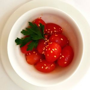 Маринованные черри кимчи, Хотей