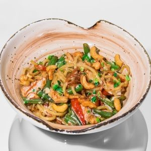 Лапша удон с курицей и соусом Айоли, Хотей