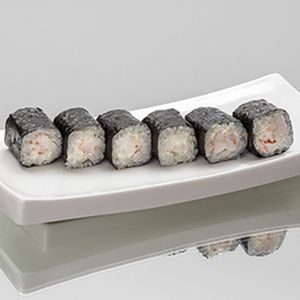 Ролл с креветкой и сливочным сыром, Хотей