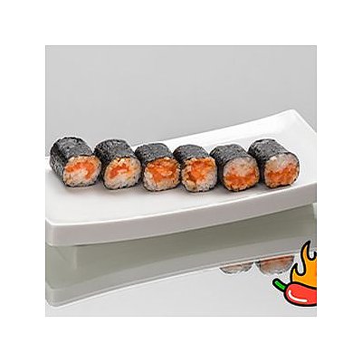 Заказать Спайс ролл с лососем, Хотей