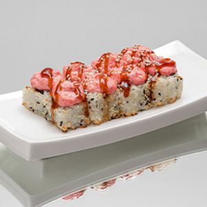 Ролл запечённый с креветкой, Хотей