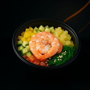 Поке с креветкой, RollBerry