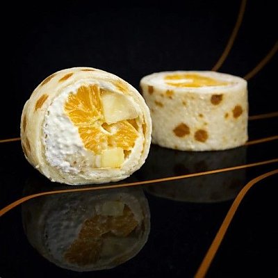 Заказать Ролл с бананом и апельсином, RollBerry