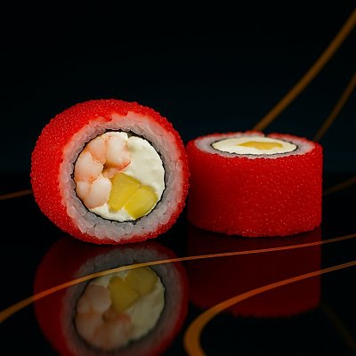 Заказать Ролл Калифорния с креветкой (4шт), RollBerry