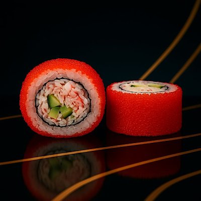 Заказать Ролл Калифорния с крабом (4шт), RollBerry