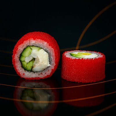 Заказать Ролл Калифорния с кальмаром, RollBerry