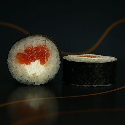 Заказать Мак с лососем (4шт), RollBerry