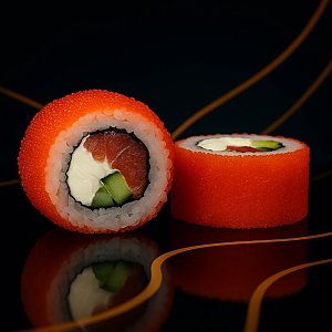 Ролл Калифорния с копченым лососем, RollBerry