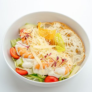 Салат Цезарь с креветками, Квартал 2.0