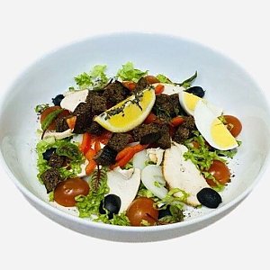 Салат Тиффани с кальмарами, Квартал 2.0