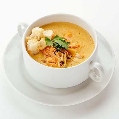 Заказать Овощной суп-пюре с лососем, Квартал 2.0