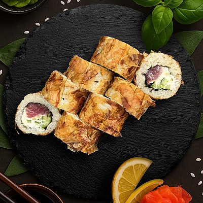 Заказать Ролл Бонито с тунцом, Ролл на стол