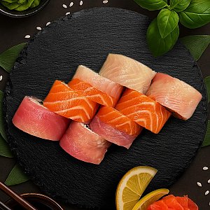 Ролл Радуга, Ролл на стол