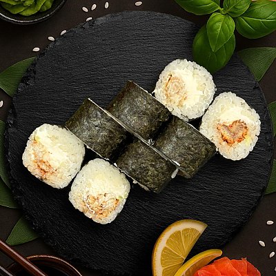 Заказать Ролл с угрем, Ролл на стол