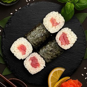Хосомаки с тунцом, Ролл на стол