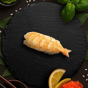 Нигири с креветкой, Ролл на стол