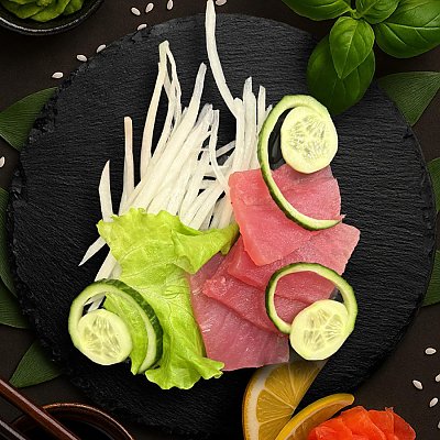 Заказать Сашими с тунцом, Ролл на стол