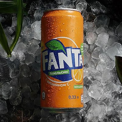 Заказать Фанта Апельсин 0.33л, Ролл на стол
